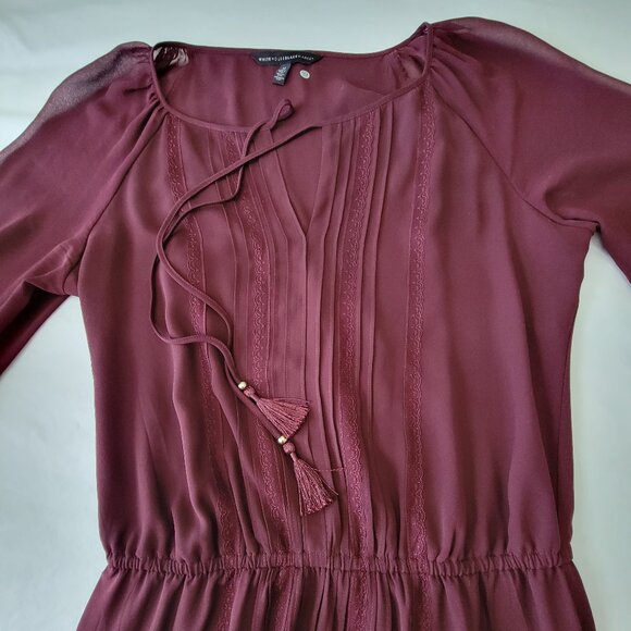 Burgandy WHBM Bohemian Style - Picture 3 of 12